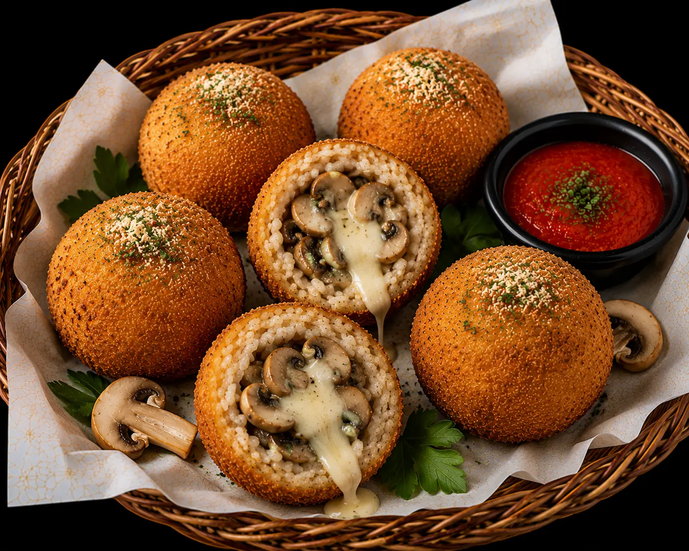 Arancini al Funghi