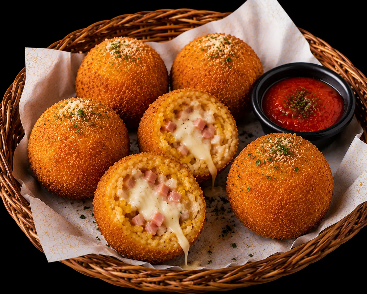 Arancini Cooked Ham