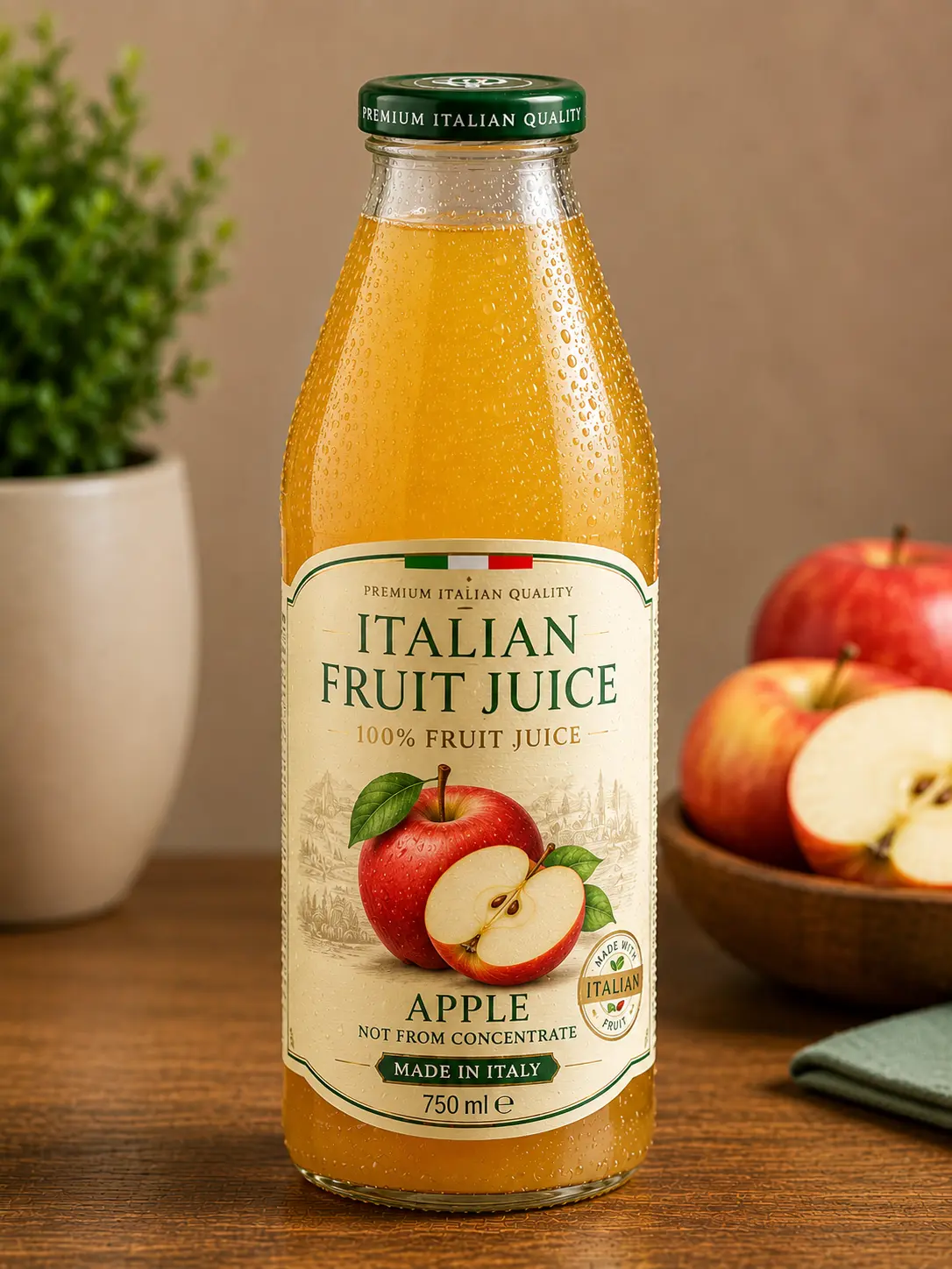 Italian Fruit Juice — Apple