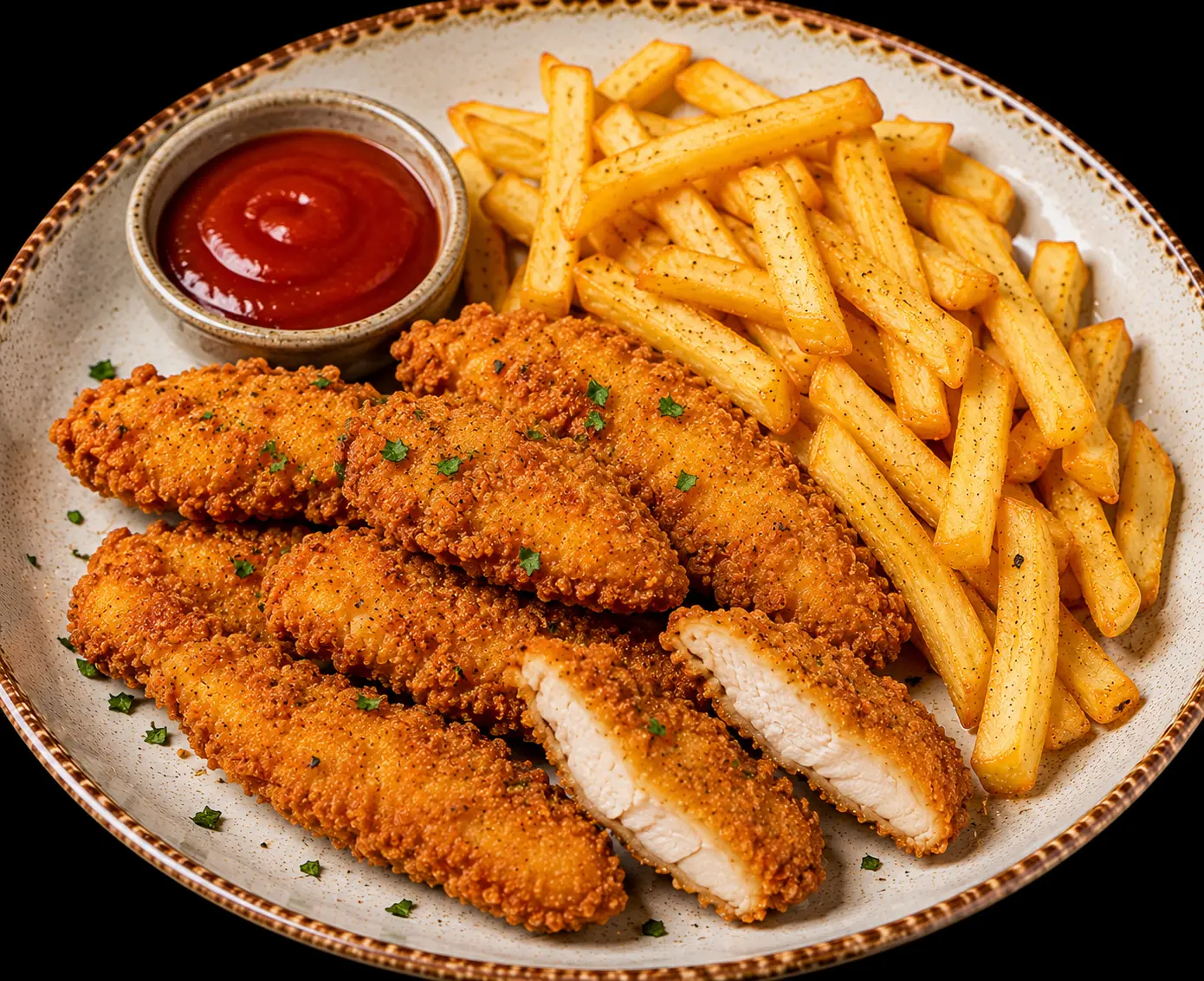 Pollo Goujon & Patatine